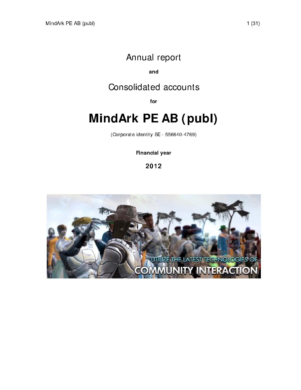 ANNUAL REPORT MindArk 2012.pdf