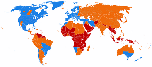 Daylight Saving Time World Subdivisions