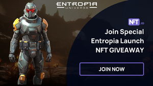 Entropia Universe NFT giveaway announcement.webp